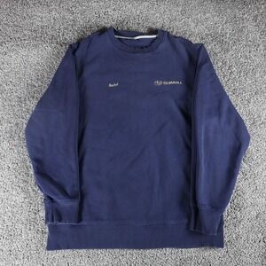Subaru Women's XL Navy Blue Embroidered Employee Crewneck Sweatshirt Rachel